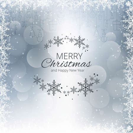 Modern Christmas backgroundのイラスト素材