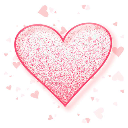 Decorative red beautiful rose with card backgroundのイラスト素材