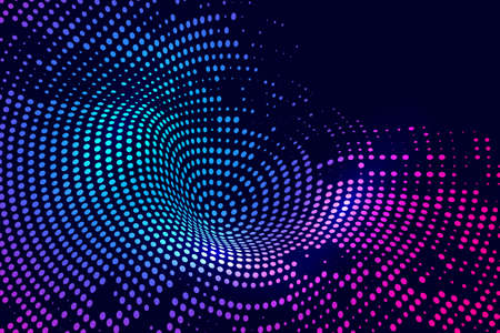 Abstract wire blue pattern background vectorのイラスト素材