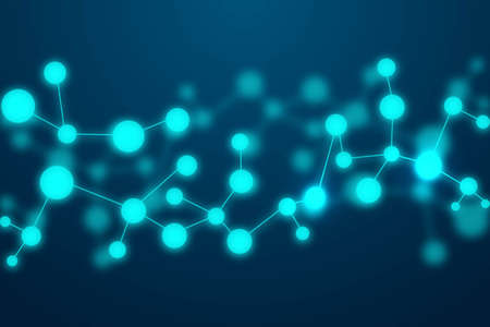 Abstract shiny colorful business wave banner backgroundのイラスト素材