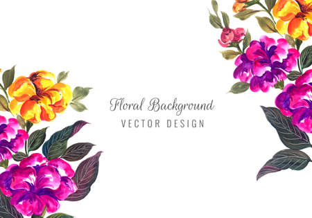 Abstract colorful geometric business card template vectorのイラスト素材