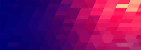 Elegant colorful geometric shapes backgroundのイラスト素材