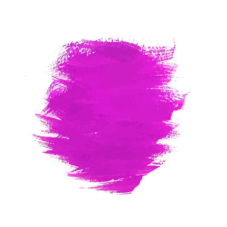 Hand draw purple brush stroke watercolor designのイラスト素材