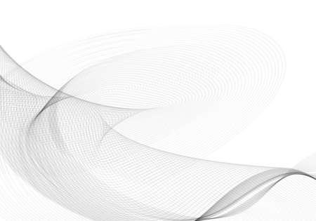 Modern dotted line wave technology colorful backgroundのイラスト素材