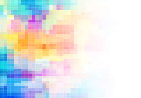 Abstract mosaic pattern colorful geometric backgroundのイラスト素材