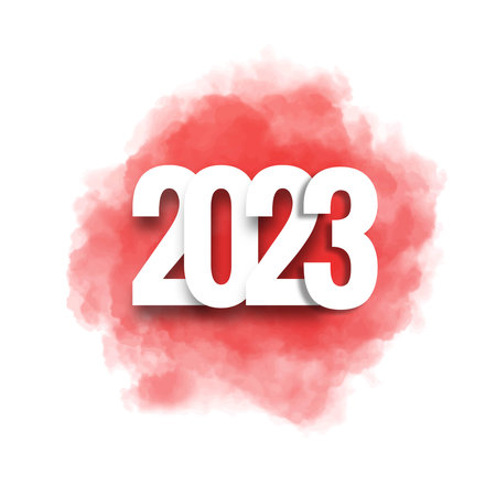 New year 2023 holiday card celebration background