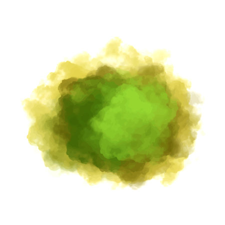 Modern colorful green splash watercolor backgroundのイラスト素材