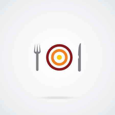 restaurant menu designのイラスト素材