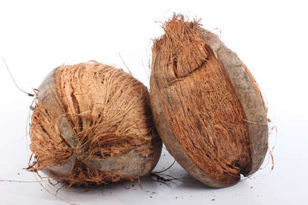 Coconut isolated on white 