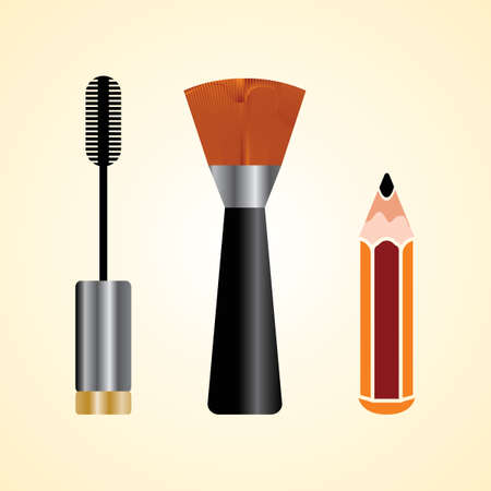 Cosmetics Items.のイラスト素材
