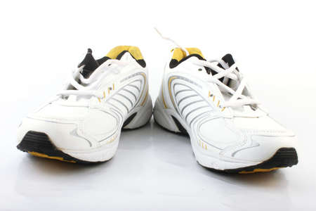 Sports Shoes Isolated on Whiteの写真素材