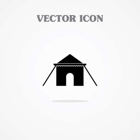 Tent Iconのイラスト素材