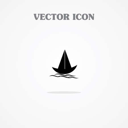 Sail Boat Iconのイラスト素材