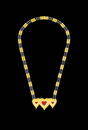 necklaceのイラスト素材