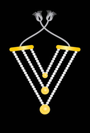 necklaceのイラスト素材