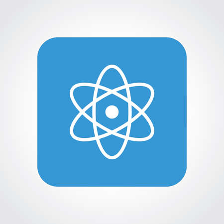 Very Useful Flat Icon of Atom. Eps10.のイラスト素材