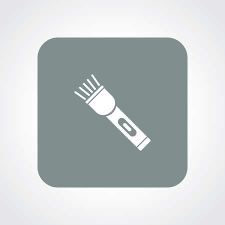 Flat Icon of Flash Lightのイラスト素材