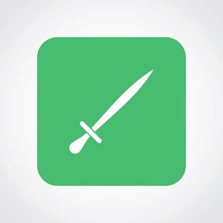 Flat Icon of Swordのイラスト素材