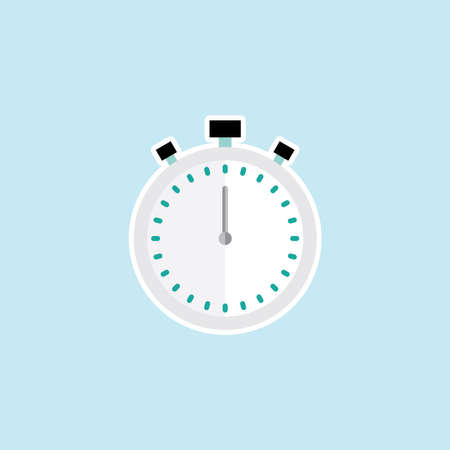 Flat icon of Stopwatch