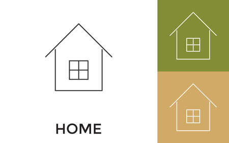 Editable Sun Thin Line Icon with Title. Useful For Mobile Application, Website, Software and Print Media.のイラスト素材