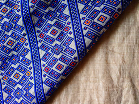 tribal pattern or ethnic pattern is used for assam motif design or muga silk of assam. similar to...