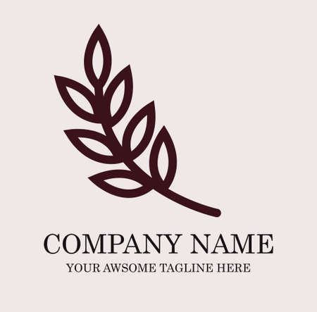 Cake Bakery Logo design vector template.sweet shop Logotype concept icon.のイラスト素材