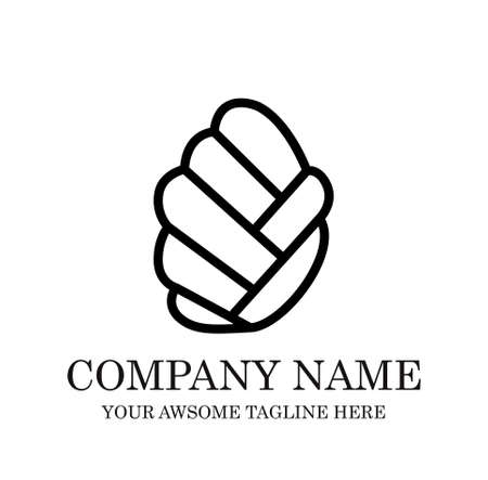 Cake Bakery Logo design vector template.sweet shop Logotype concept icon.のイラスト素材