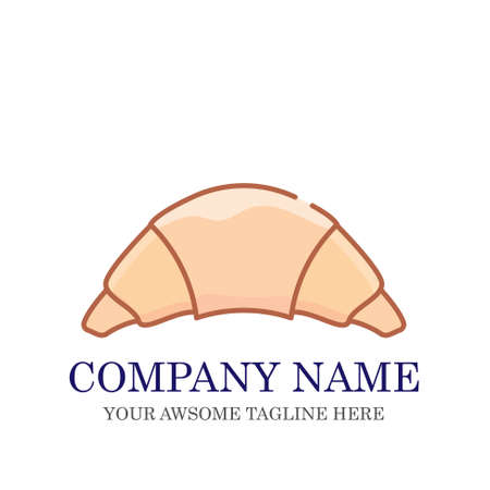 Cake Bakery Logo design vector template.sweet shop Logotype concept icon.のイラスト素材