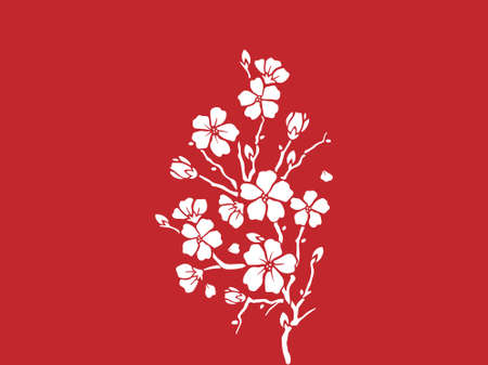 Flower motif sketch for design.Floral seamless background. Decorative flower pattern. Floral seamless texture with flowers.のイラスト素材