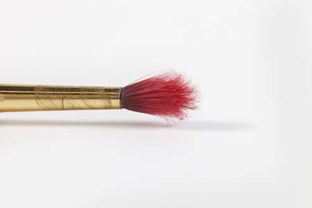 The tip of a paintbrushの写真素材