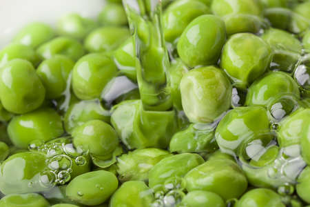 Green peasの写真素材