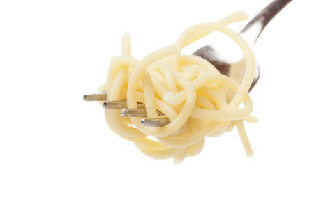 Organic Whole Grain Pasta on a background