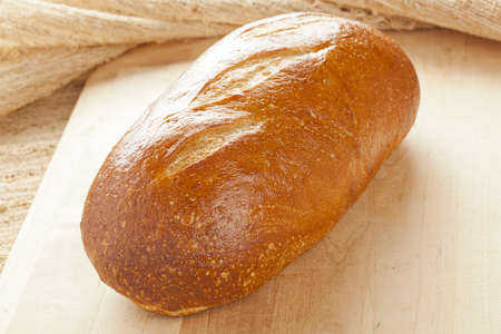 Fresh Organic Sourdough Bread on a background