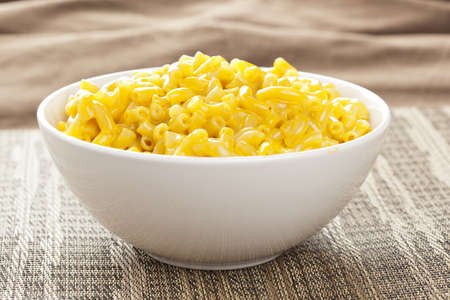 Homemade Macaroni and Cheese in a bowl