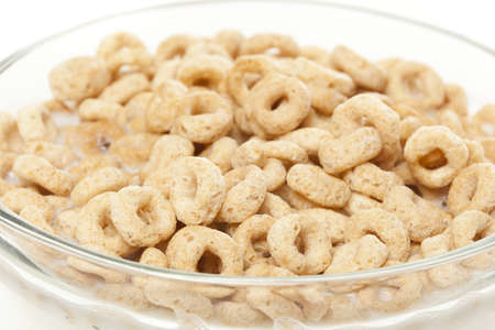 Organic  Whole Wheat Cereal on a background