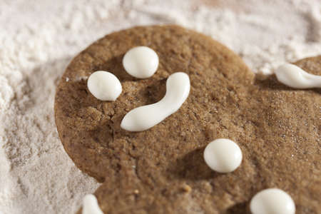 Fresh Homemade Gingerbread Men ready for the Holidays