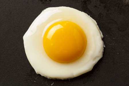 Organic Sunnyside up Egg ready for breakfast