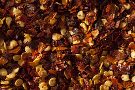 Organic Spicy Red Pepper Flakes used for cooking