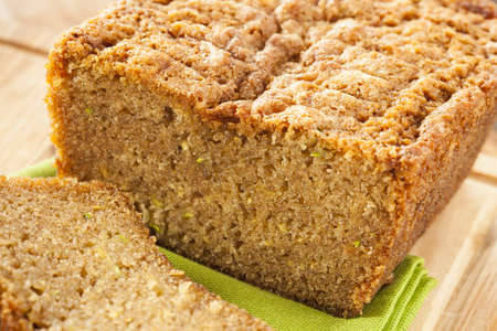 Homemade Healthy Zucchini Bread Ready to Eat