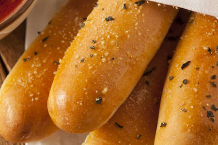 Homemade BreadSticks with Marinera Sauce and Italian Spices
