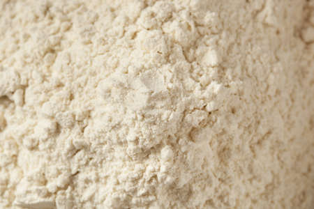 Organic Whole Wheat Flour Ready For Bakingの写真素材