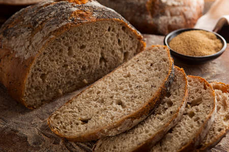 Organic Homemade Ancient Grain Bread made with Amaranth