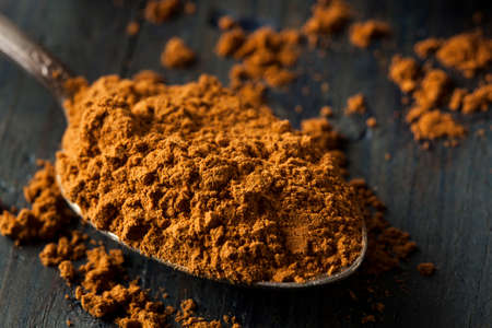 Organic Raw Brown Cinnamon on a Background