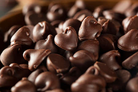 Organic Dark Chocolate Chips Ready for Baking