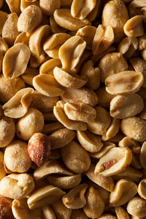 Organic Roasted Salty Peanuts in a Bowl