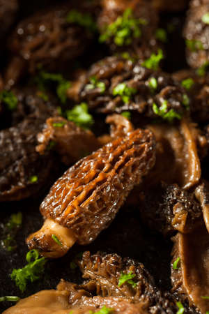 Organic Sauteed Morel Mushrooms REady to Eat