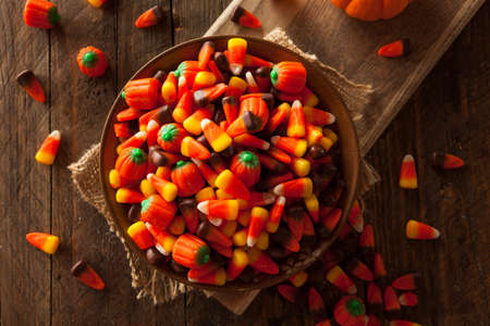 Festive Sugary Halloween Candy Ready to Eat