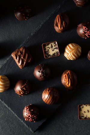 Homemade Dark Chocolate Truffles for Valentine's Day