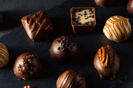 Homemade Dark Chocolate Truffles for Valentine's Day