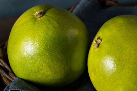 Raw Green Organic Citrus Pummelo Fruit Ready to Eat